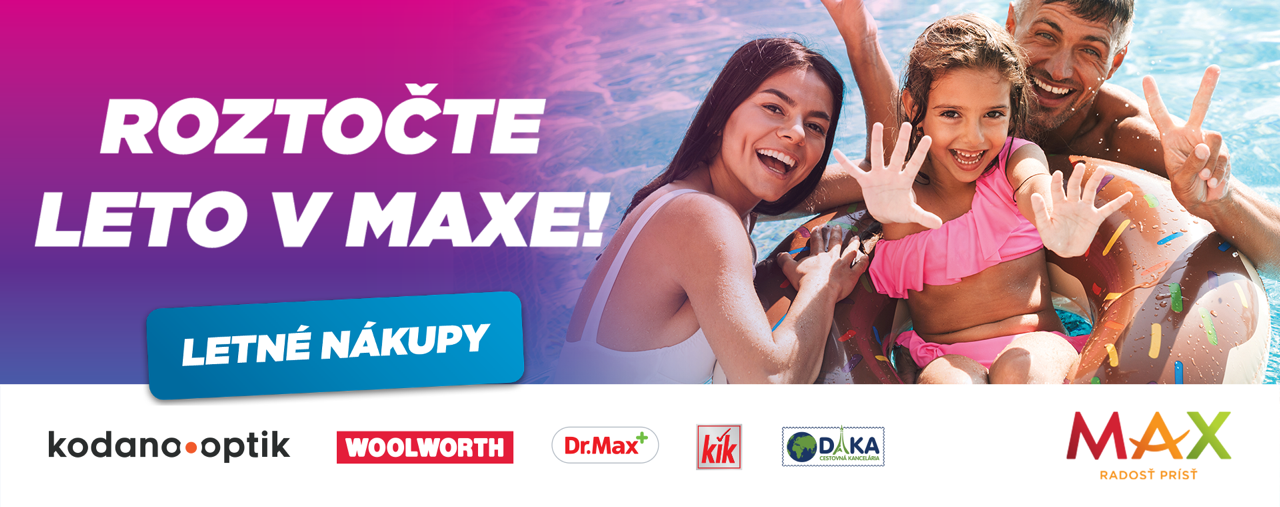 Roztočte leto v MAXe! ☀️